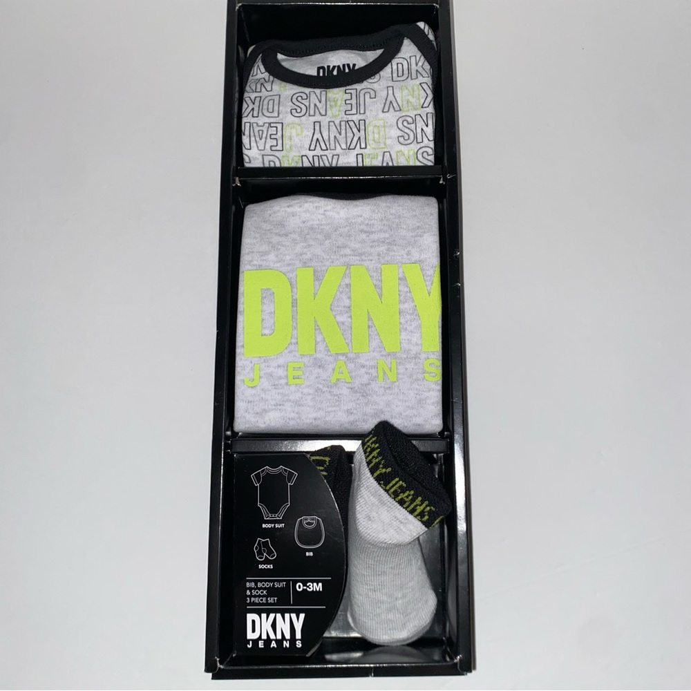 DKNY Gray and Black Set